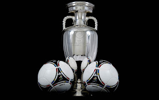 Uefa Euro 2012 Cup and Official Matchball Tango 12 HD Wallpaper
