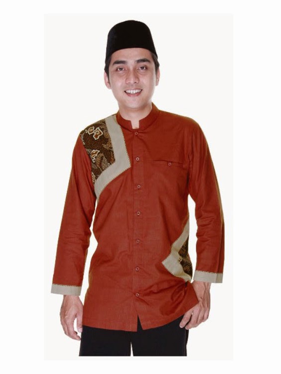 Model Baju Muslim Batik Terbaru untuk Pria 