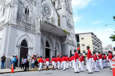 Conmemoración del aniversario de fundación del Benemérito Cuerpo de Bomberos de Colón