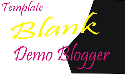 Template Blogger First Blank