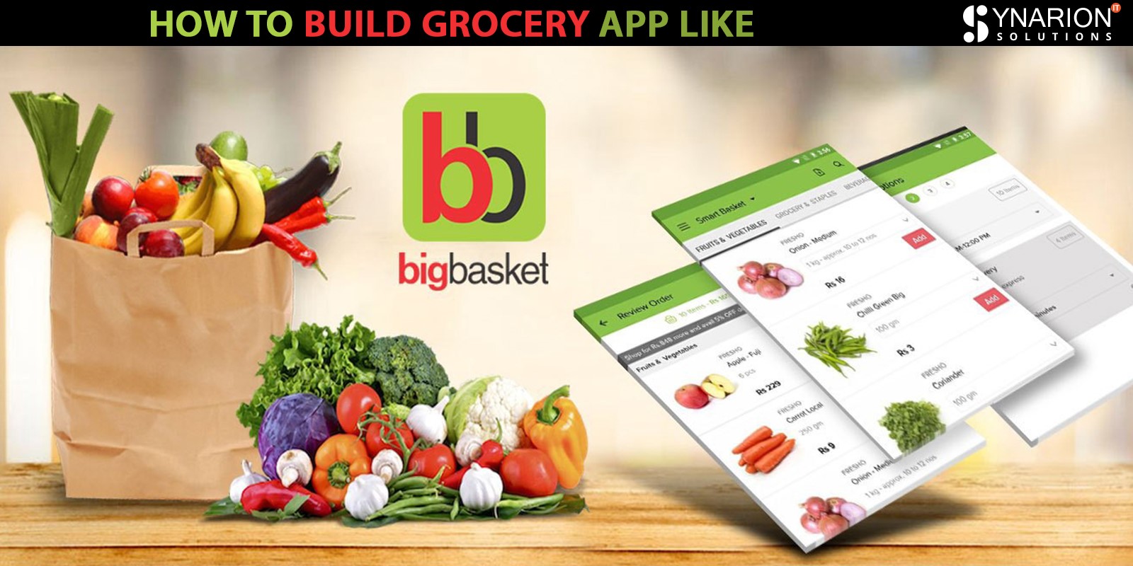 How to build Grocery App like BigBasket