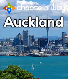 Traveling to New Zealand? Then grab a copy of Choose A Way Auckland, a travel guide whose interactive style gives new meaning to the term "choose your own adventure."
