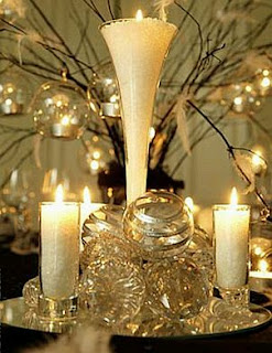 Wedding Decoration, Centerpieces with Candles