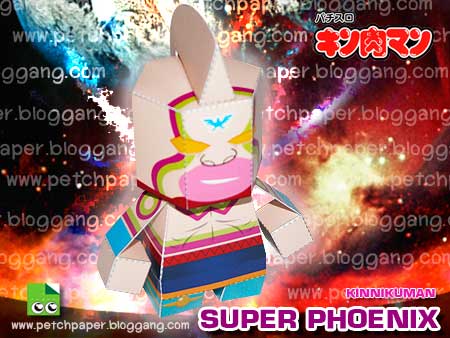 Kinnikuman Super Phoenix Papercraft