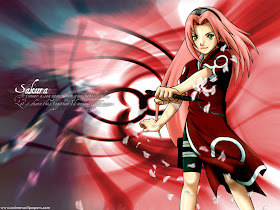 sakura haruno wallpaper naruto shippuden anime 3d