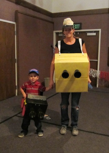 lightning mcqueen and luigi (1 of 1)