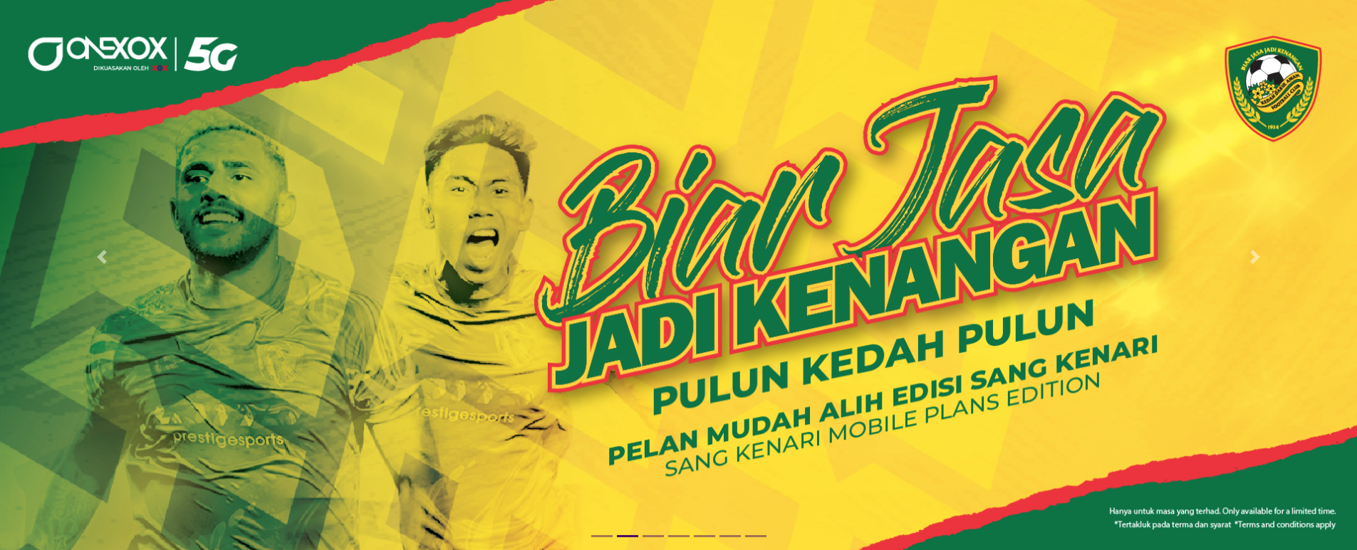 Onexox Kedah FC Edition - Sang Kenari