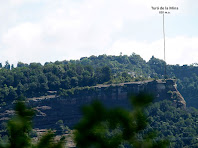 El Turó de la Mina des del Serrat del Pi