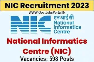 NIC Recruitment