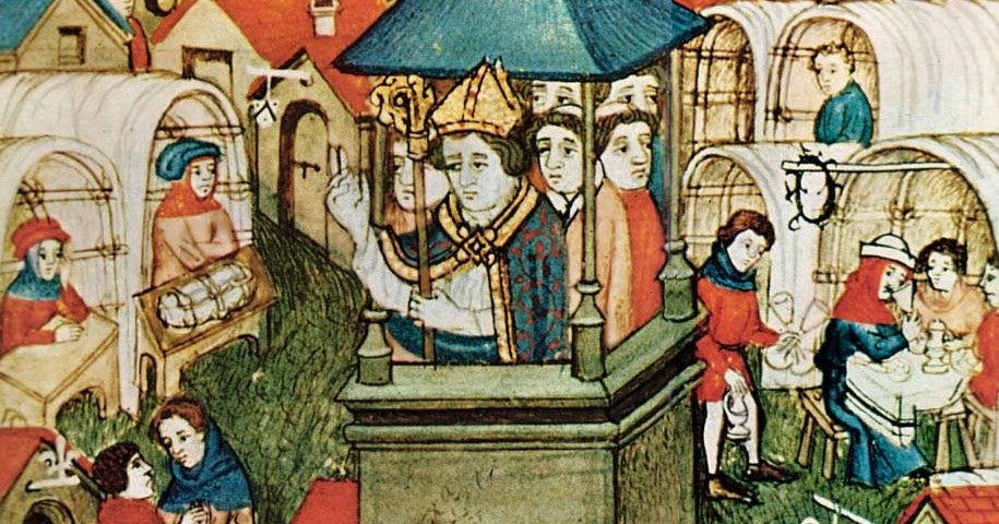 A cidade medieval: A feira medieval: ordem, prosperidade 