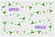 The Catholic Toolbox Advent Bingo (scroll down to Games) (adventwreathgameboard)