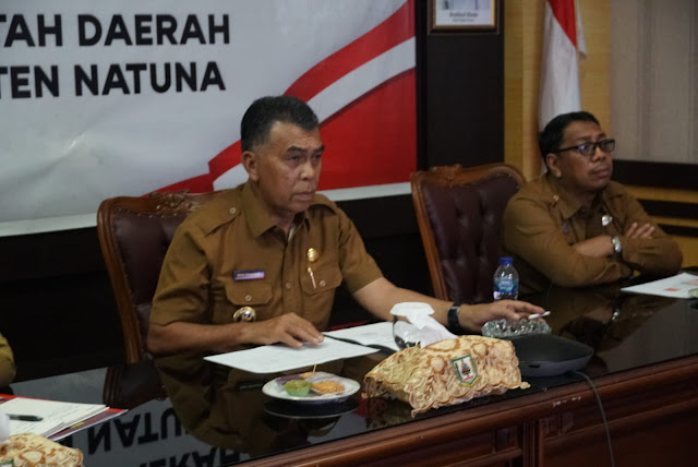 Bupati Natuna Hadiri Akurasi Data Penerima Bantuan Sosial
