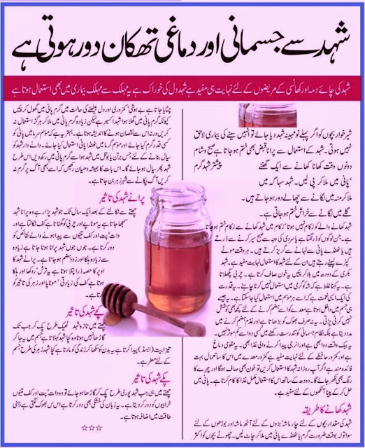 HONEY  AND  HEALTH-Health Tips And Tricks in Urdu