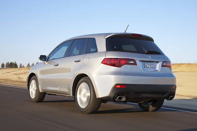 2011 Acura RDX Rear Angle View