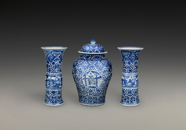 도자기 궁전-미완의 꿈 Porcelain Palace The King’s Unfinished Dream : 중국 청화백자 장식 자기 세트, 1700~1720년경