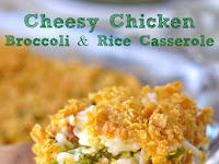 Cheesy Chicken Broccoli Rice Casserole Recipe!