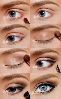 30 Tutorial Make Up Mata Natural Coklat Sehari-Hari