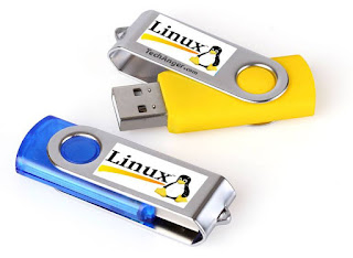 memnbuat bootable usb linux