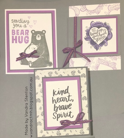 #CTMHVandra, cardmaking, Colour Dare Challenge, color dare, inspirational, bear hugs, Bear, Ribbon, keep your head up, #Ctmh, 