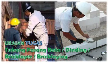 Uraian Tugas Tukang Pasang Bata (Tukang Bata)