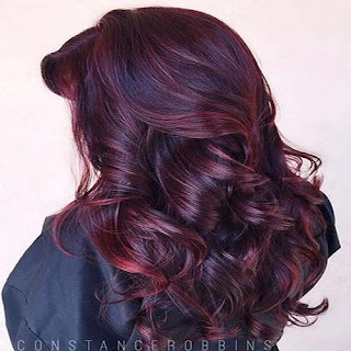 Red Burgundy Hair