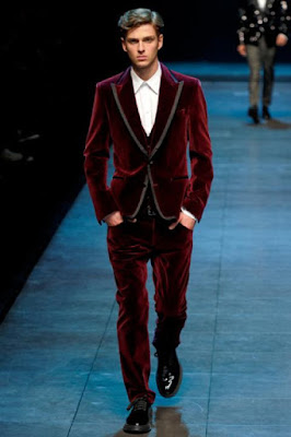 Clothing With Velvet Suit