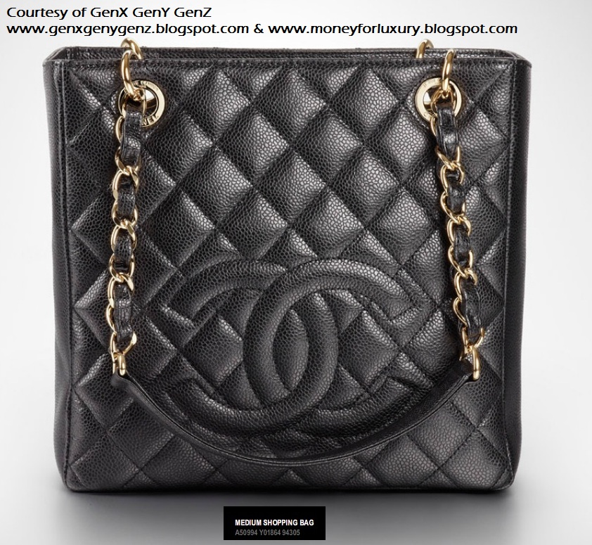 ... of Chanel Classic Black Caviar Collection taken from Chanel website