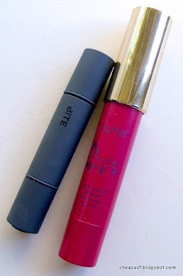 Bite Beauty Mix and Mingle Duo in Scarlet/Mulberry and Tarte Lipsurgence Lip Creme in Heartfelt