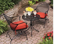 Awesome Pc Bistro Set Patio Outdoor Dining Table Pub Bar