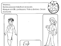 Desenhos De Pessoas Que Trabalham Na Escola