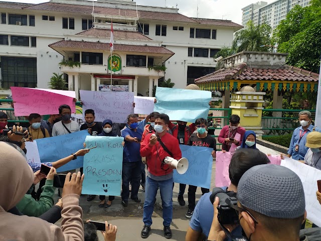 Protes Arogansi Pengawal Bobby Nasution, Jurnalis Medan Unjuk Rasa