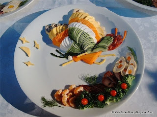 Food Art In The Plates