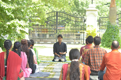 International Yoga Day at Vee Technologies - 2016