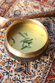 soupe au lait d'amandes