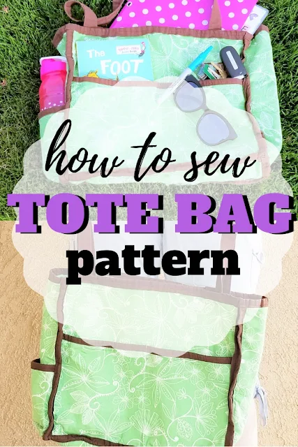 Learn how to make a tote bag with this simple step by step tutorial.
