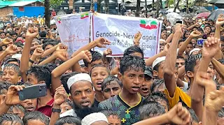 Issue a report that the military and AA are committing genocide : Myanmar