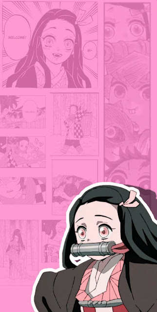 Papel de parede da Nezuko Kamado do anime Kimetsu no Yaiba | wallpaper da Nezuko Kamado em HD