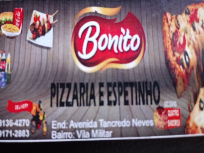 PIZZARIA E ESPETINHO BONITO - EM PRESIDENTE DUTRA - SUA MELHOR OPÇÃO DE COMER BEM