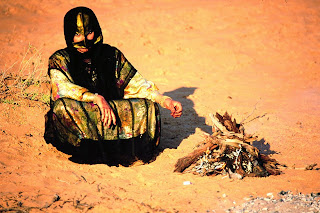 Beduinen-Feuerstelle