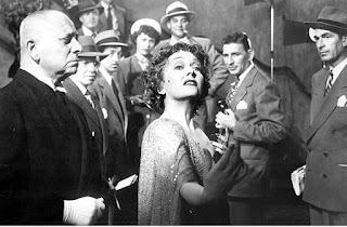 Image from Sunset Boulevard with ageing actress looking grotesque