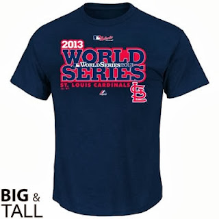 2013 Blue St. Louis Cardinals World Series T-Shirt