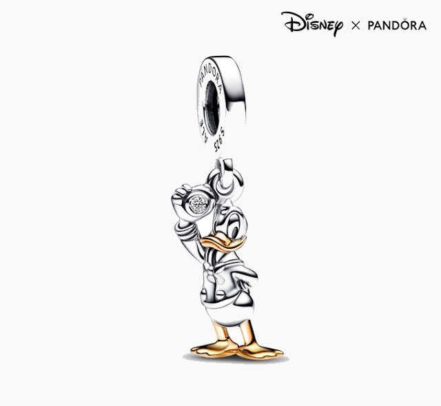 Disney X Pandora, le nouveau charm Donald de la collection Disney 100 d'avril !