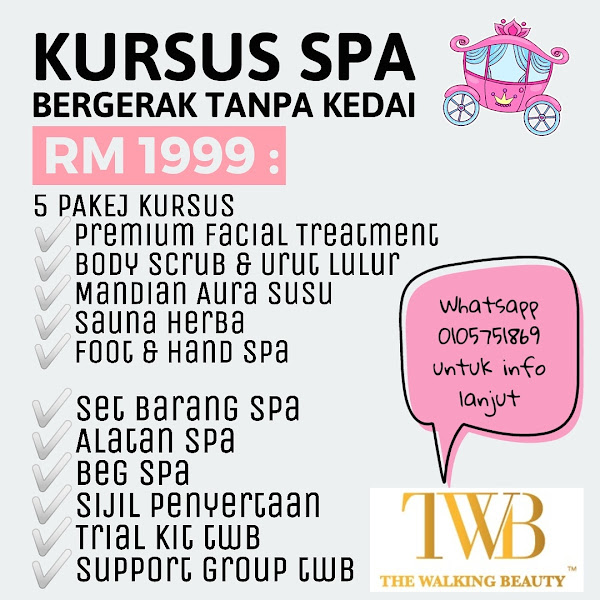 KURSUS SPA 1 HARI BERSAMA TWB