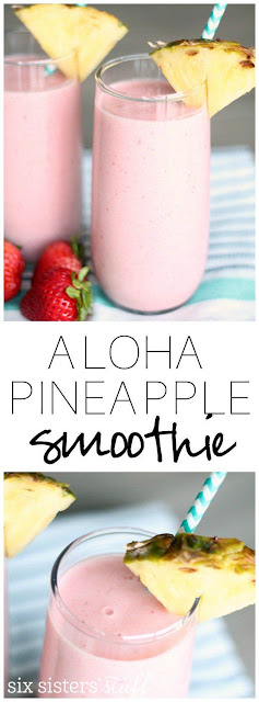 Copycat Jamba Juice Aloha Pineapple Smoothie