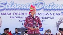 Mahasiswa Baru UM Sumatera Barat, Ikuti Masta