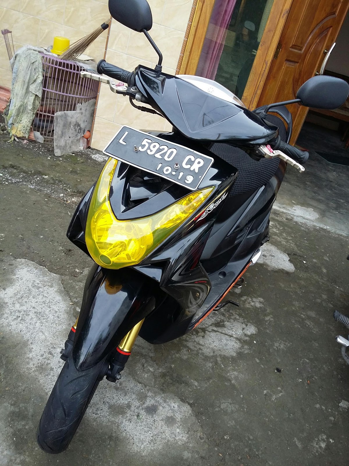 Mihardi77 Modifikasi Mio Soul Sederhana