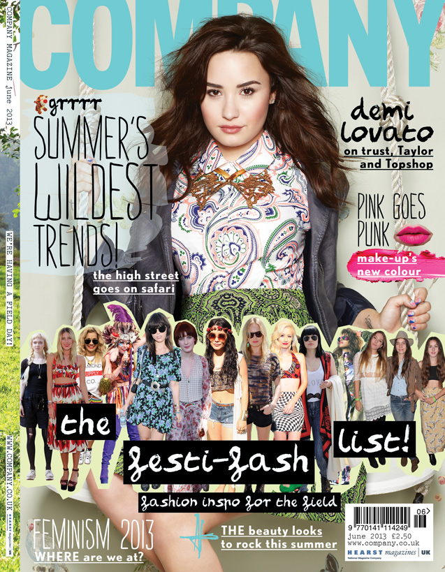 Demi Lovato For Company Magazine June 2013 