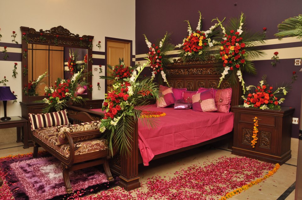 all about of new fashion celebrities Wedding Bed Decoration 