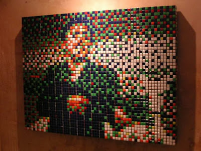 Rubik's cube art