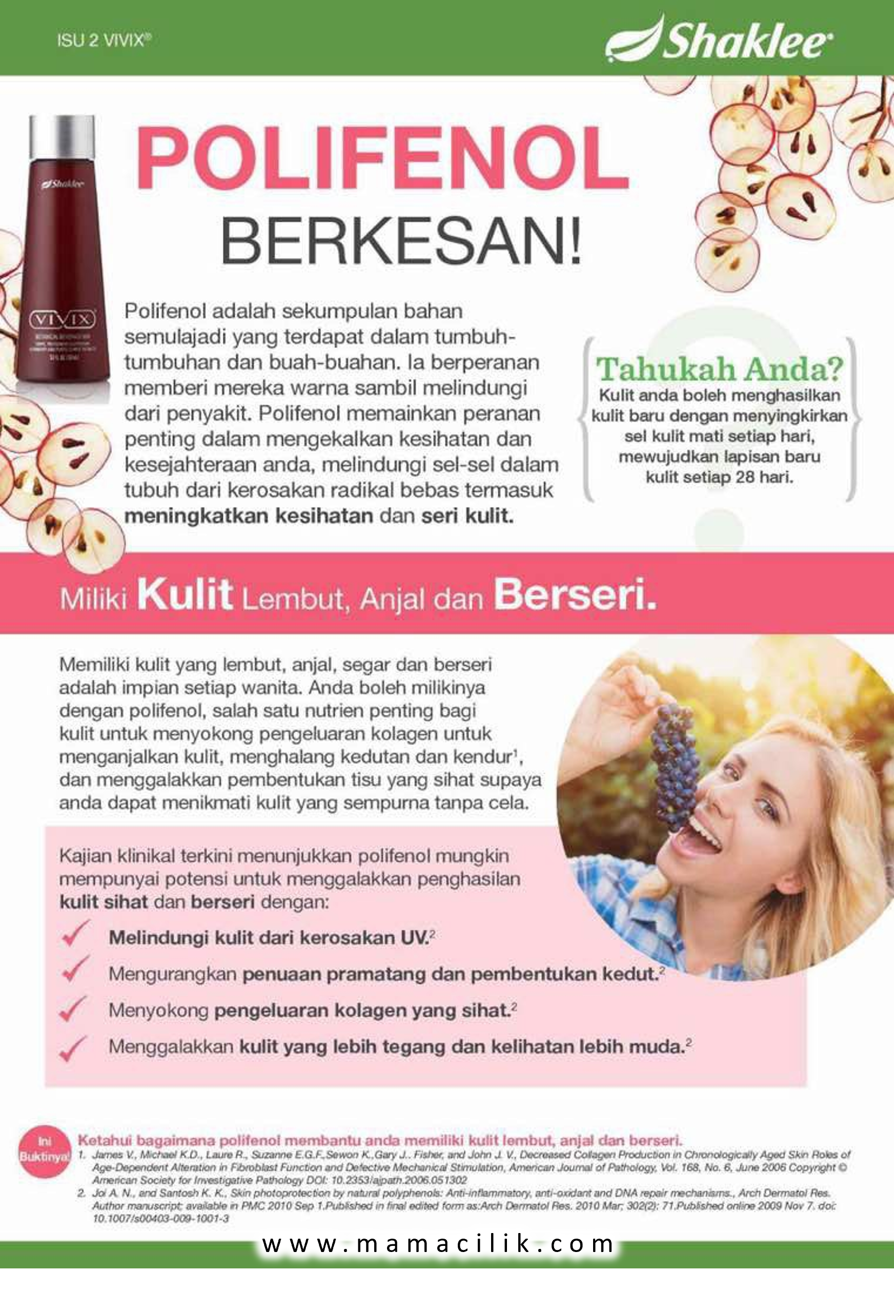 Vivix berkesan hilangkan jeragat